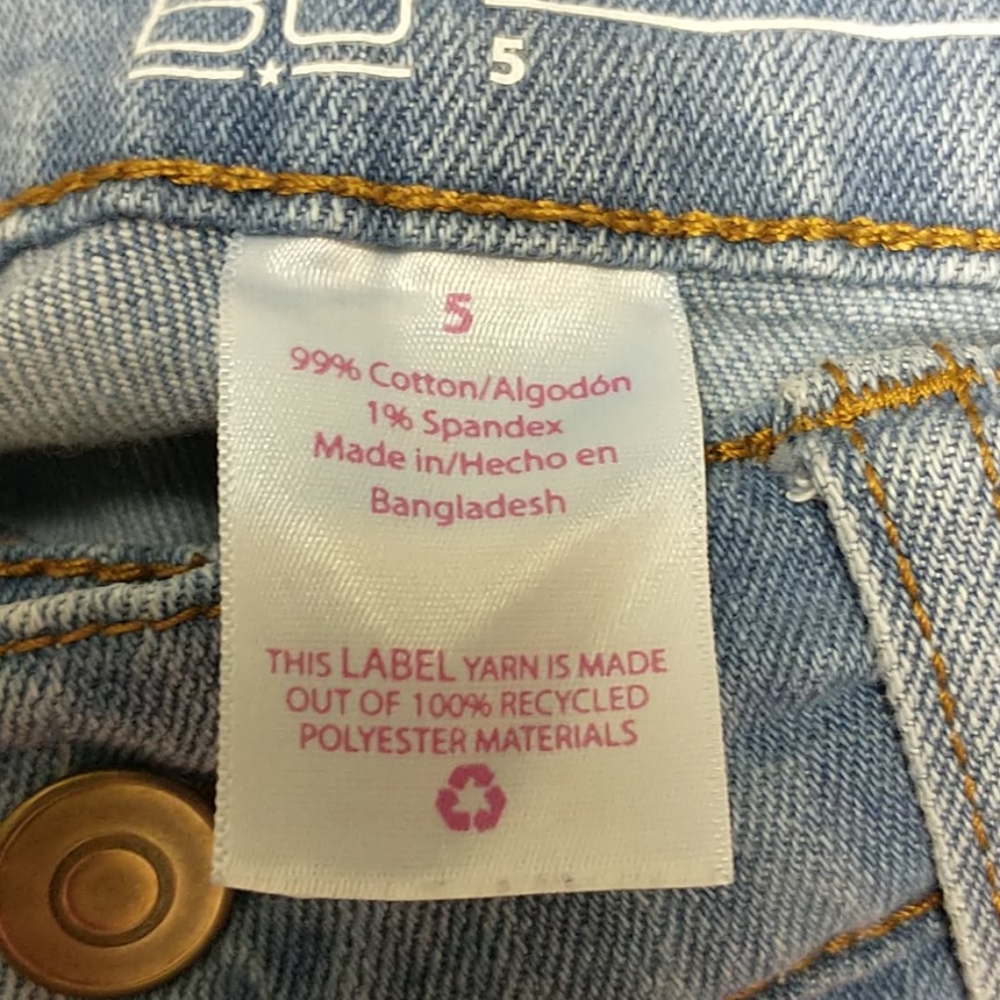 No Boundaries High Rise Jean Shorts Size 5 - Picture 2 of 7